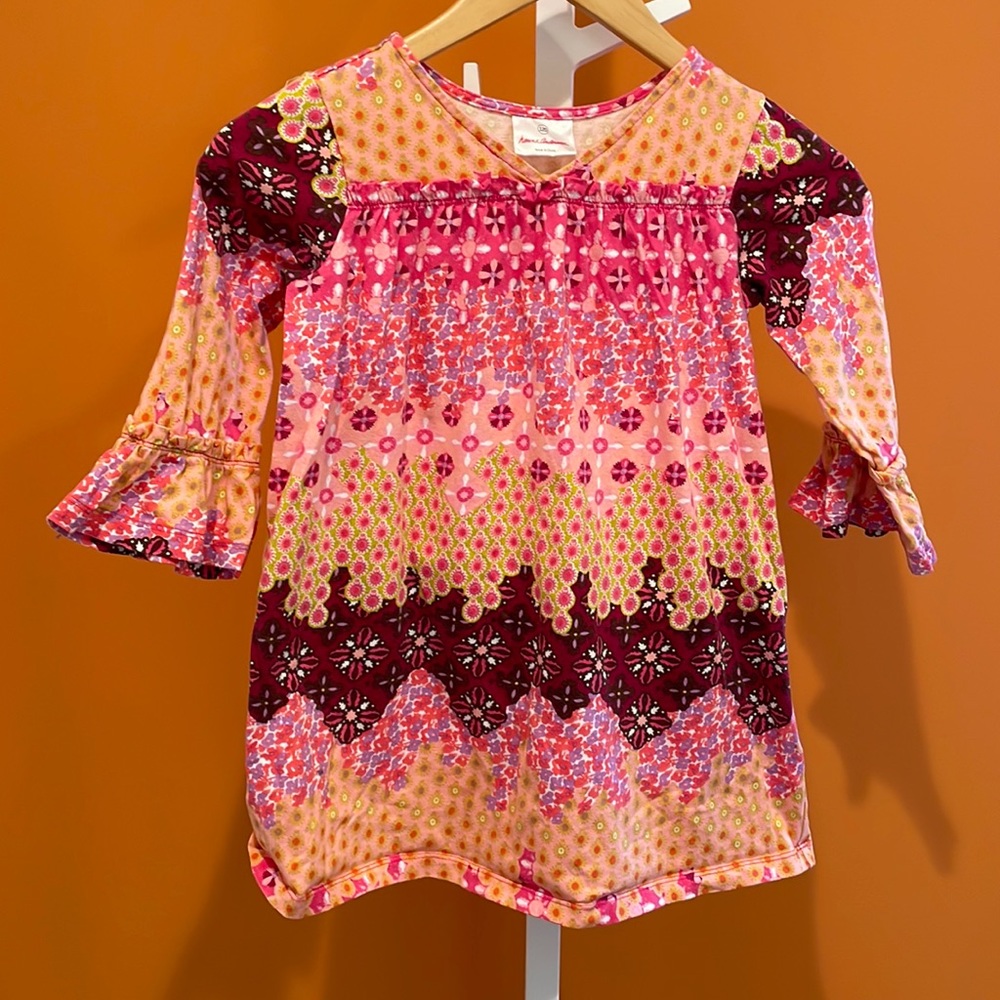 3 for $15 Hanna Andersson sweet girls boho Barbie dress size 120. US 6-7
